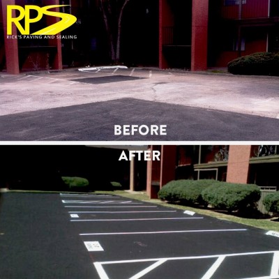 parking lot striping